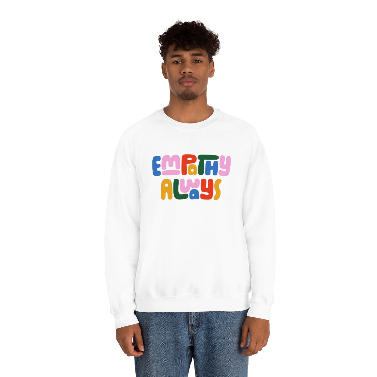 Empathy Always Unisex Heavy Blend™ Crewneck Sweatshirt